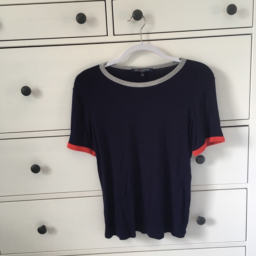 Navy Tee